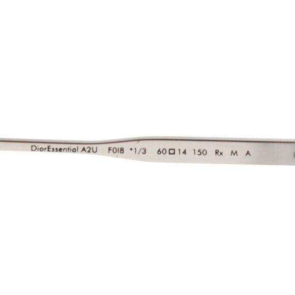 Pre-Owned Dior DiorEssential A2U Aviator Sunglasses in Silver & Gold - Picture 10 of 15